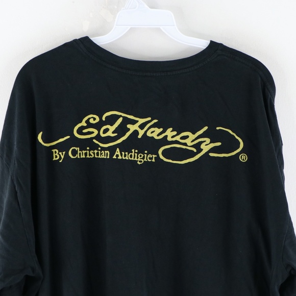 Vtg Ed Hardy Christian Audigier Eagle T Shirt - Picture 6 of 7